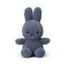 Soft toy - Miffy by Bon Ton Toys 100% Recycled Teddy Blue - 23cm  - MIFFY BY BON TON TOYS