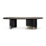 Dining Tables - Greenapple Dining Table, Armona Dining Table, Dark-Brown, Handmade in Portugal - GREENAPPLE DESIGN INTERIORS