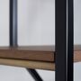 Bookshelves - Modern Lage Bookcase, Black, Walnut, Handmade in Portugal by Greenapple - GREENAPPLE DESIGN INTERIORS