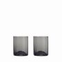 Verres - Set de 2 verres smoke -WAVE- - BLOMUS