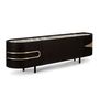 Sideboards - Modern Olival Sideboard, Calacatta Marble, Handmade in Portugal by Greenapple - GREENAPPLE DESIGN INTERIORS