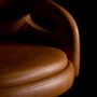 Chaises - Tabourets de Bar Mary Modernes, Cuir Caramel, Fabriqués à la Main au Portugal par Greenapple - GREENAPPLE DESIGN INTERIORS