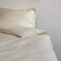 Bed linens - ALICE - Organic Cotton Double Gauze Plain Bar Bed Set - BIHAN