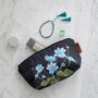 Bags and totes - Cosmetic with blue anemone - KOUSTRUP & CO