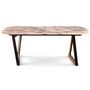 Dining Tables - Greenapple Dining Table, Olisippo Dining Table, Patagonia Granite, Handmade in Portugal - GREENAPPLE DESIGN INTERIORS