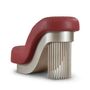 Canapés - Fauteuil Greenapple, fauteuil Mons, cuir rouge, fabriqué à la main au Portugal - GREENAPPLE DESIGN INTERIORS