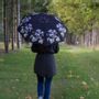 Prêt-à-porter - Parapluie Anémone bleue - KOUSTRUP & CO