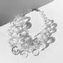 Jewelry - Droplet queen water gems necklace  - LAJEWEL