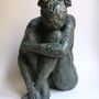Sculptures, statuettes and miniatures - Psyche sculpture - bronze - CATHERINE DE KERHOR