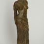 Sculptures, statuettes and miniatures - Sculpture in Pareo - bronze - CATHERINE DE KERHOR