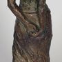 Sculptures, statuettes and miniatures - Sculpture in Pareo - bronze - CATHERINE DE KERHOR