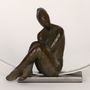 Sculptures, statuettes and miniatures - Small bird sculpture - bronze - CATHERINE DE KERHOR