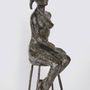 Sculptures, statuettes and miniatures - Marjorie sculpture - bronze - CATHERINE DE KERHOR