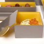 Caskets and boxes - Small Square Bento Box in Pantone Colors 2021 - MYGLASSSTUDIO