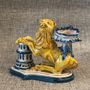 Decorative objects - Leone Candle Holder - AGATA TREASURES