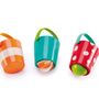 Toys - Set of colorful buckets for the bath - TOYNAMICS HAPE NEBULOUS STARS