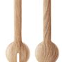 Cutlery set - Salad set oak  - EVA SOLO