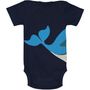 Childcare  accessories - Bodysuit Short-sleeved Whale - COQ EN PATE