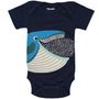 Childcare  accessories - Bodysuit Short-sleeved Whale - COQ EN PATE