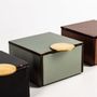 Caskets and boxes - Small Square Bento Box, gray - MYGLASSSTUDIO