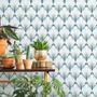 Other wall decoration - Wallpaper Paon Blanc - PAPERMINT
