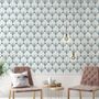 Other wall decoration - Wallpaper Paon Blanc - PAPERMINT
