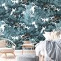 Other wall decoration - Wallpanel Bushu Bleu Takoizu - PAPERMINT