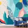 Autres décorations murales - Abstract Jungle - LÉ PAPIERS DE NINON