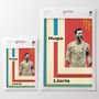 Affiches - Affiches / Illustrations - EURO - Foot Français avec Zoran Lucic - SERGEANT PAPER
