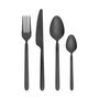 Cutlery set - Cutlery Set 16 Pieces black -STELLA- - BLOMUS
