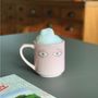 Coffee and tea - Bitten Surreal Mugs, set of 3 stackable mugs. - BITTEN