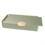 Caskets and boxes - Small Rectangle Bento Box, gray - MYGLASSSTUDIO