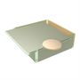 Caskets and boxes - Large Square Bento Box, gray - MYGLASSSTUDIO