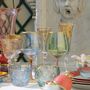 Stemware - Arlecchino (Harelquin) Set of 6 Wine-goblets - GRIFFE MONTENAPOLEONE MILANO