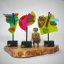 Sculptures, statuettes et miniatures - Statuette LES MINIS - NATHALIE BORDERIE