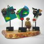 Sculptures, statuettes et miniatures - Statuette LES MINIS - NATHALIE BORDERIE