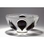 Objets design - Coupe Cristal taillé - Black Drop of Water - CRISTAL BENITO
