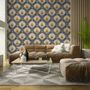 Other wall decoration - Wallpaper Ravinala Argent - PAPERMINT