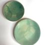 Everyday plates - Set of 4 large plates, Green collection. - CHLOÉ KOWALKA