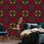 Hotel bedrooms - Wallcovering Felizia - LA AURELIA DESIGN