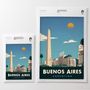 Poster - Art Print - Cities of America with Alex Asfour - SERGEANT PAPER