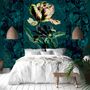 Hotel bedrooms - Wallcovering Jardin - LA AURELIA DESIGN