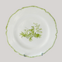 Formal plates - Feston plate with hand painted Chinoiserie monochrome decoration - BOURG-JOLY MALICORNE