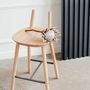 Chairs for hospitalities & contracts - Naïve Semi Bar Stool - EMKO