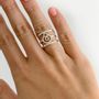 Jewelry - BeYou Sterling Silver Ring: Energy Symbol  - BEYOU BY BEYOUBEUNITED