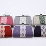 Clutches -  MINI POUCH WITH “GAMAGUCHI” STYLE CLOSURE - HIROSAKI KOGIN INSTITUTE