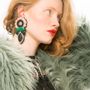 Jewelry - Inès Earrings  - CHRISTINE'S - HANDMADE DESIGNERS ACCESSORIES