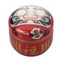 Tea and coffee accessories - Japanese Round Tea Box - SHIROTSUKI / AKAZUKI JAPON
