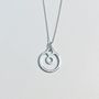 Jewelry - BeYou Energy Symbol: Sterling Silver S Pendant - BEYOU BY BEYOUBEUNITED