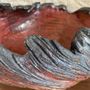 Céramique - Coupe céramique Raku "Magma" - BARBARA BILLOUD